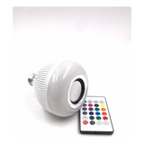 Lâmpada Luz Led Rgb Bluetooth Caixa Som + Controle 110v/220v