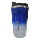 Drinkpops Vaso Cafe Termico Acero Inox 510ml Degrade Azul Coffee