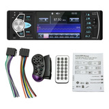 Rádio De Carro 1din Audio Stereo Fm Bluetooth Volante