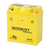 Bateria Motobatt Gel 12v 3 Ah Mtx3l Yb3l-a Yb3l-b