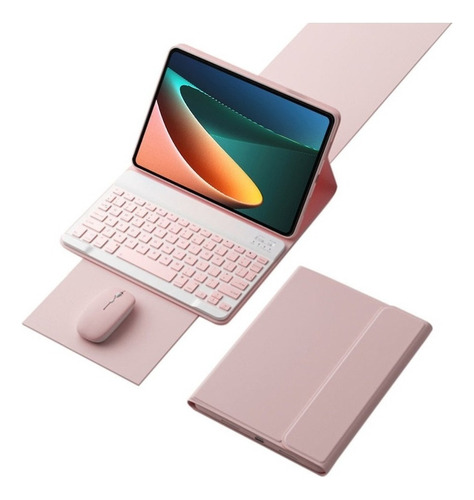 Funda Con Teclado+ratón For Xiaomi Mi Pad 5 11 Pulgada 2021