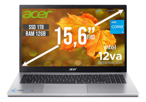 Portatil Acer Aspire Intel Core I5 1235u Ssd 1tb Ram 12gb