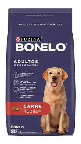 Purina Bonelo Adulto Sabor Carne X 20 Kg