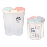 Pack Bote Almacenador Cereal Organizador Cocina Alacena