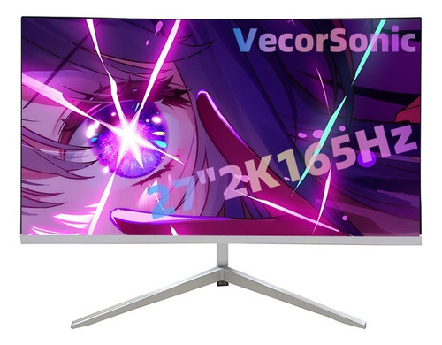 Monitor De Juegos Curvo De 27 2k 165 Hz Hdr Hdmi