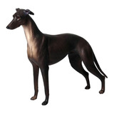 20cm Simulación Galgo Animal Pvc Figura De Juguete De Los Ni