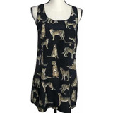 Vestido Forever 21 Leopardo Small