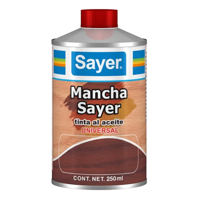 Tinta Para Madera Sayer Base Aceite Mueble Manchasayer 250ml Color Gris Perla Ts-6134.10 | MercadoLibre