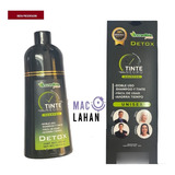 Shampoo Tinte Instantaneo  Negro Cubre Canas Dexe  400ml