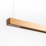 Lampara Minimalista De Madera Maciza Clic Lapacho