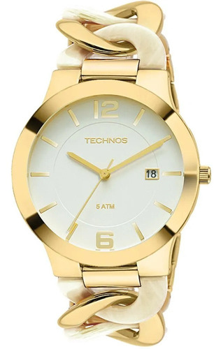 Relógio Technos Feminino Dourado Original Garantia Nfe