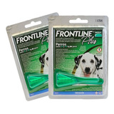 2 X Pipeta Frontline Plus Para Perros De 20 A 40 Kg Pethome