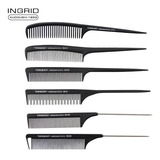 Peineta Carbón/ Carbono Para Peluquería Varios Modelo Ingrid