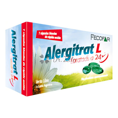 Alergitrat L 10 Mg Cáps. Blanda, 7 Cápsulas | MercadoLibre