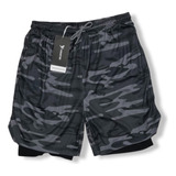 Yidarton Shorts Deportivos Incluye Calza Hombre