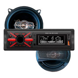 Combo Audio Car Stereo Bluetooth + Parlantes 5 PuLG Bravox X