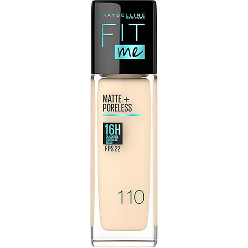 Maybelline Base Fit Me Tono 110 Porcelain Fps 22 X 30ml