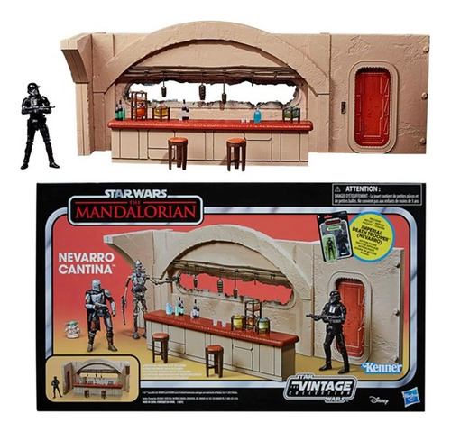 Playset Star Wars Cantina Nevarro Com Figura Vintage Kenner