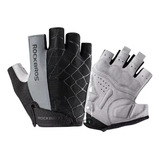 Rockbros Bicicletas Guantes De Ciclismo Mtb Hombre Sin Dedos