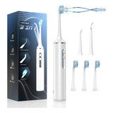 Flosa Dental De Agua Con Cepillo De Dientes Elctrico, Un Int