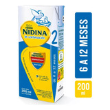 Nidina® 2 Leche Infantil Listo Para Tomar - 200ml