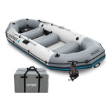 Bote Inflable Intex Mariner 4 Set Capacidad 500 Kg // Bamo