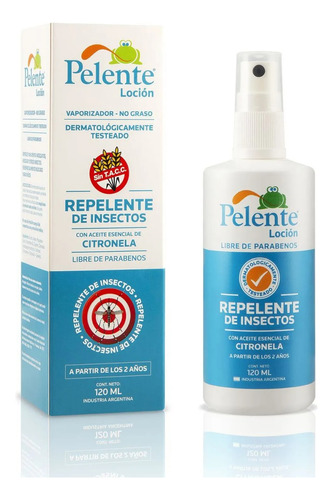 Repelente Para Mosquitos Pelente Locion 120ml