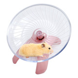 Litewoo Hamster Toys Rueda Ejercicio Platillo Volador, Silen