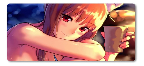 Mousepad Xxl 80x30 Cm Cod.337 Anime Spice And Wolf