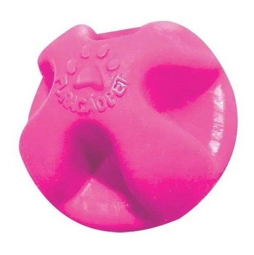 Bola Maciça Furacao Pet Super Ball Rosa 45 Mm Cor Rosa