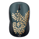 Mouse Logitech M317c - Inalámbrico - Usb - Golden Garden