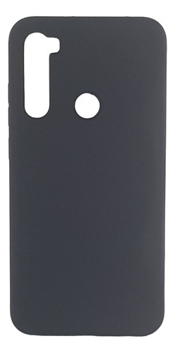 Estuche Protector Silicone Case Para Redmi Note 8 Negro