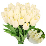 30 Pieza Tulipanes Artificiales Flores  Regalos Para Mujeres
