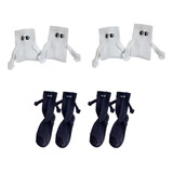 4 Pares Calcetines Con Manitas Y Ojos Magneticos For Pareja