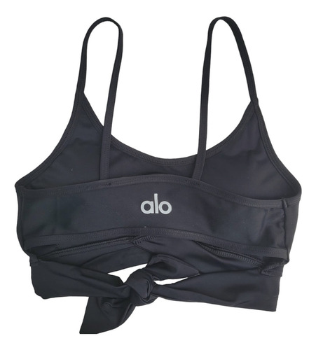 Top Deportivo Licra Aloo Yoga Gym Fitness Dama Unitalla Moño