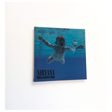Cuadro Moderno Disco Nirvana Nevermind Musica Cd Tapa Album