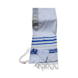 Mantón De Oración Talitnia Acrílico Tallit (lana Sintética)