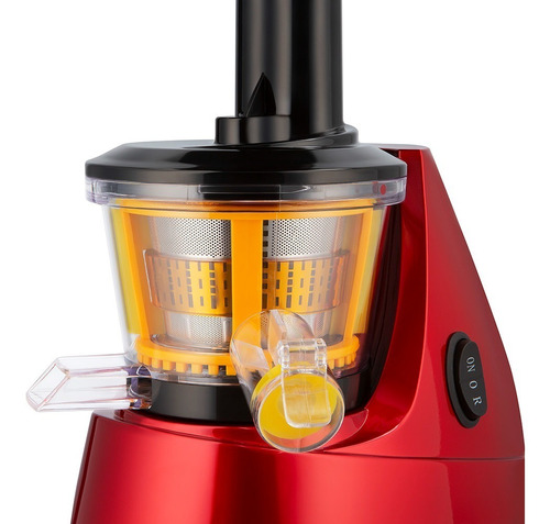 Juguera Electrica Extractor De Jugo Exprimidor Winco W327 Ep Color Rojo