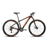 Bicicleta Bike Aro 29 Mtb Freio Disco 24v Gts Pro M5 Intense Cor Preto/laranja Tamanho Do Quadro 21  