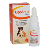 Otodem Plus 20ml Ceva Solução Otológico E Dermatológica 