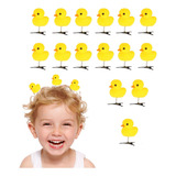 Patitos Broches Para Cabello Pollitos Horquillas Pinza 15pcs