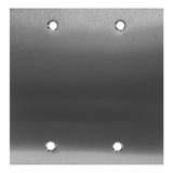 Placa De Piso 4x4 Aluminio Cega - Stamplac
