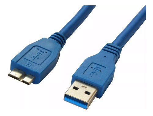 Cable Usb 3.0 A Usb Para Disco Externo 1,5mts