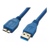 Cable Usb 3.0 A Usb Para Disco Externo 1,5mts