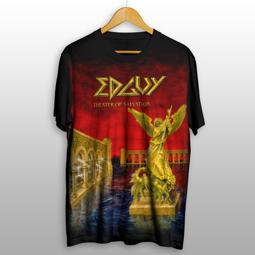Camisetas Banda De Rock Edguy Theater Of Salvation