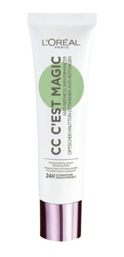 Cc Cream Corrector Anti-rojeces | Hidratación | Fps20 | 30ml