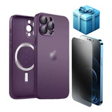 Capinha Nanoglass Vidro Case Para iPhone 13 14 Pro Max Capa 