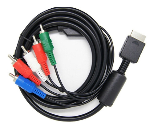 Cable Av Componente Alta Definicion Playstation Ps2 Ps3 1.8m