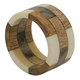 Anillos De Madera Para Servilletas (set De 4)