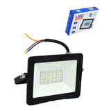 Reflector Led 20w Ip65 Plano Tipo Tableta Exterior Interior